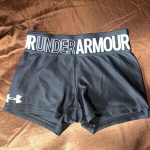 Under Armour Women's Black Athletic Shorts
